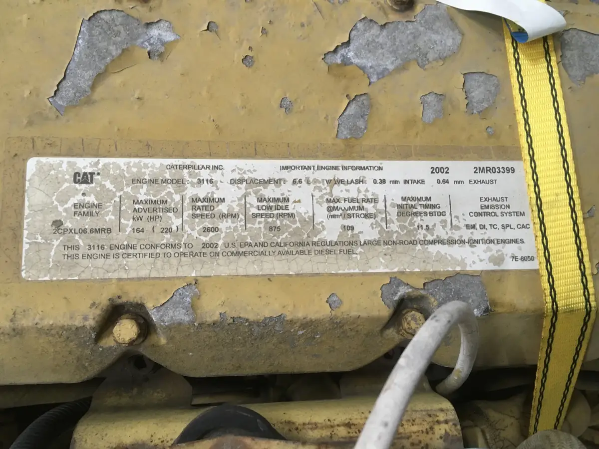 CATERPILLAR 3116 2MR-1142911 USED - Picture 7