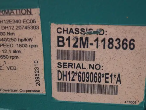 VOLVO DH12E380 RECONDITIONED - Thumb image 8