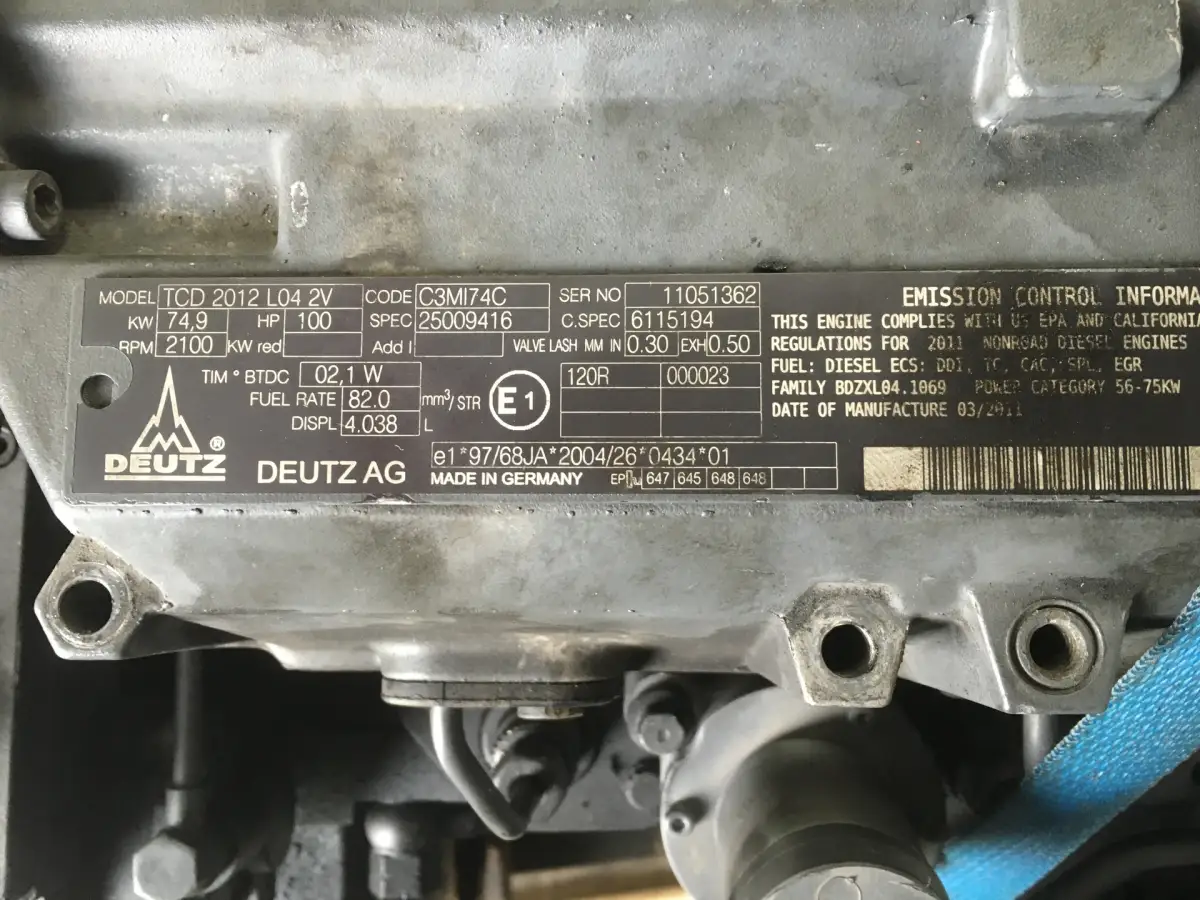 DEUTZ TCD2012L04 2V MECH. CORE - Afbeelding 6