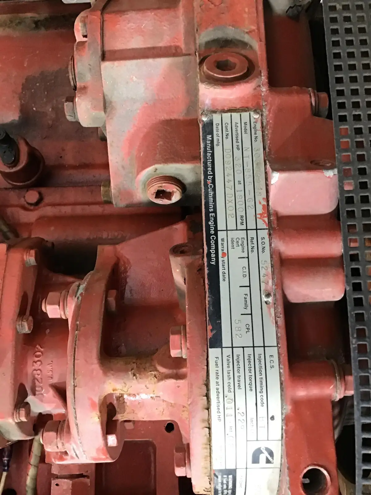 CUMMINS NT855-G1 PUMP  ???M³ USED - Picture 5
