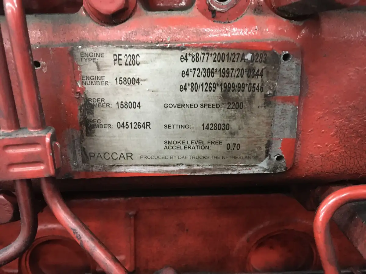 DAF PE 228 C GEBRUIKT - Afbeelding 6