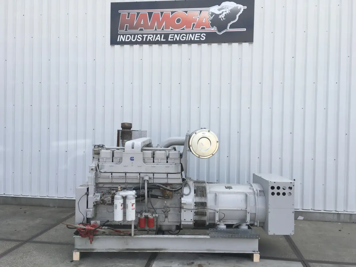 CUMMINS KT19G GENERADOR 275KVA USADO - Imagen 2