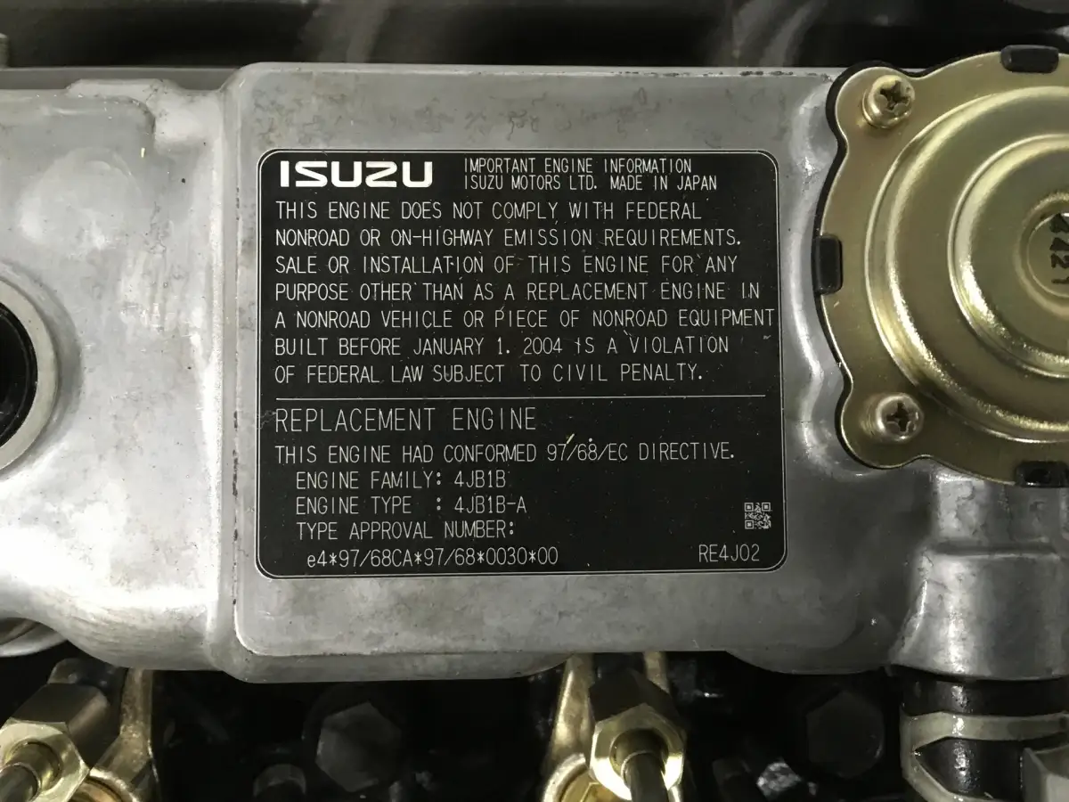 ISUZU 4JB1B-A NUEVO - Imagen 7