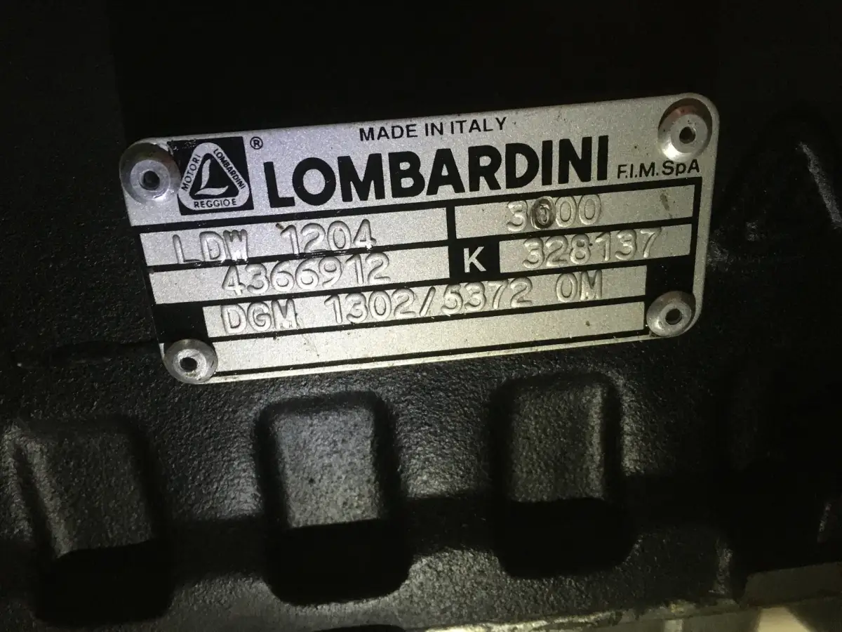 ГЕНЕРАТОР LOMBARDINI LDW 1204 31.5 KVA Б/У - Фото 6
