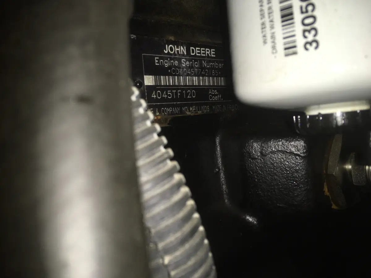 ГЕНЕРАТОР JOHN DEERE 4045TF120 60 KVA Б/У - Фото 9