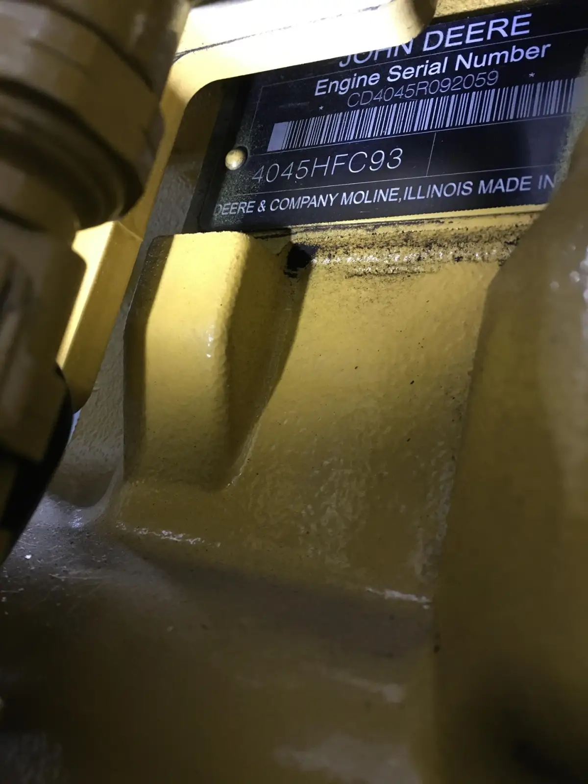 JOHN DEERE 4045HFC93 USED - Picture 6