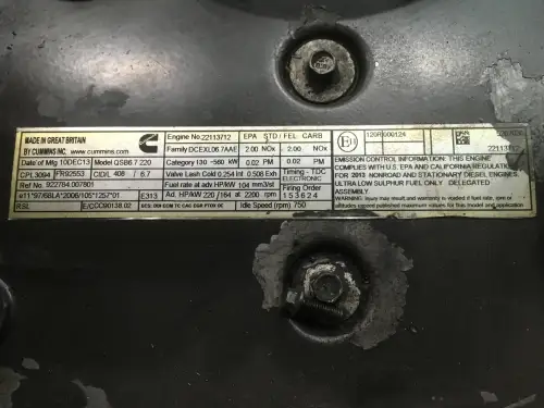 CUMMINS QSB6.7 CPL3094 Б/У - Миниатюра 6