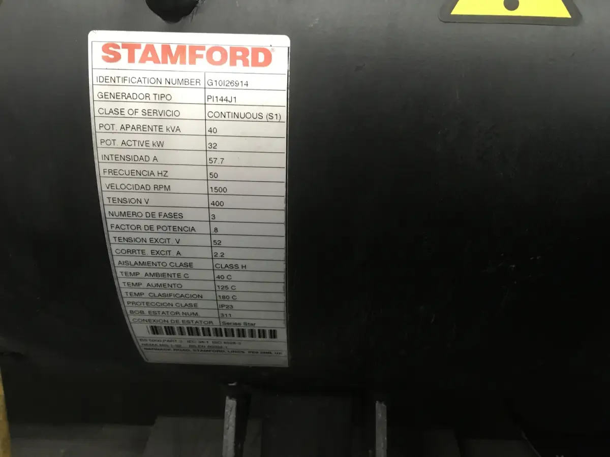 DEUTZ BF4L2011 GENERATOR 40KVA NEU – Bild 6