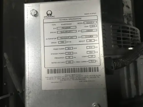 DEUTZ BF4L2011 GENERATOR 40KVA NEU – Vorschaubild 5