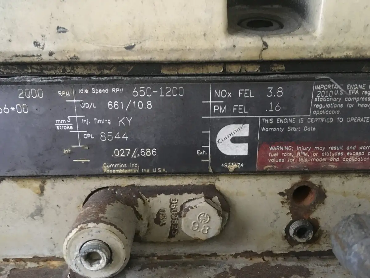 CUMMINS QSM11 CPL8544 USED - Picture 6