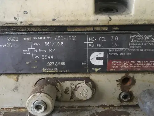 CUMMINS QSM11 CPL8544 USED - Thumb image 6
