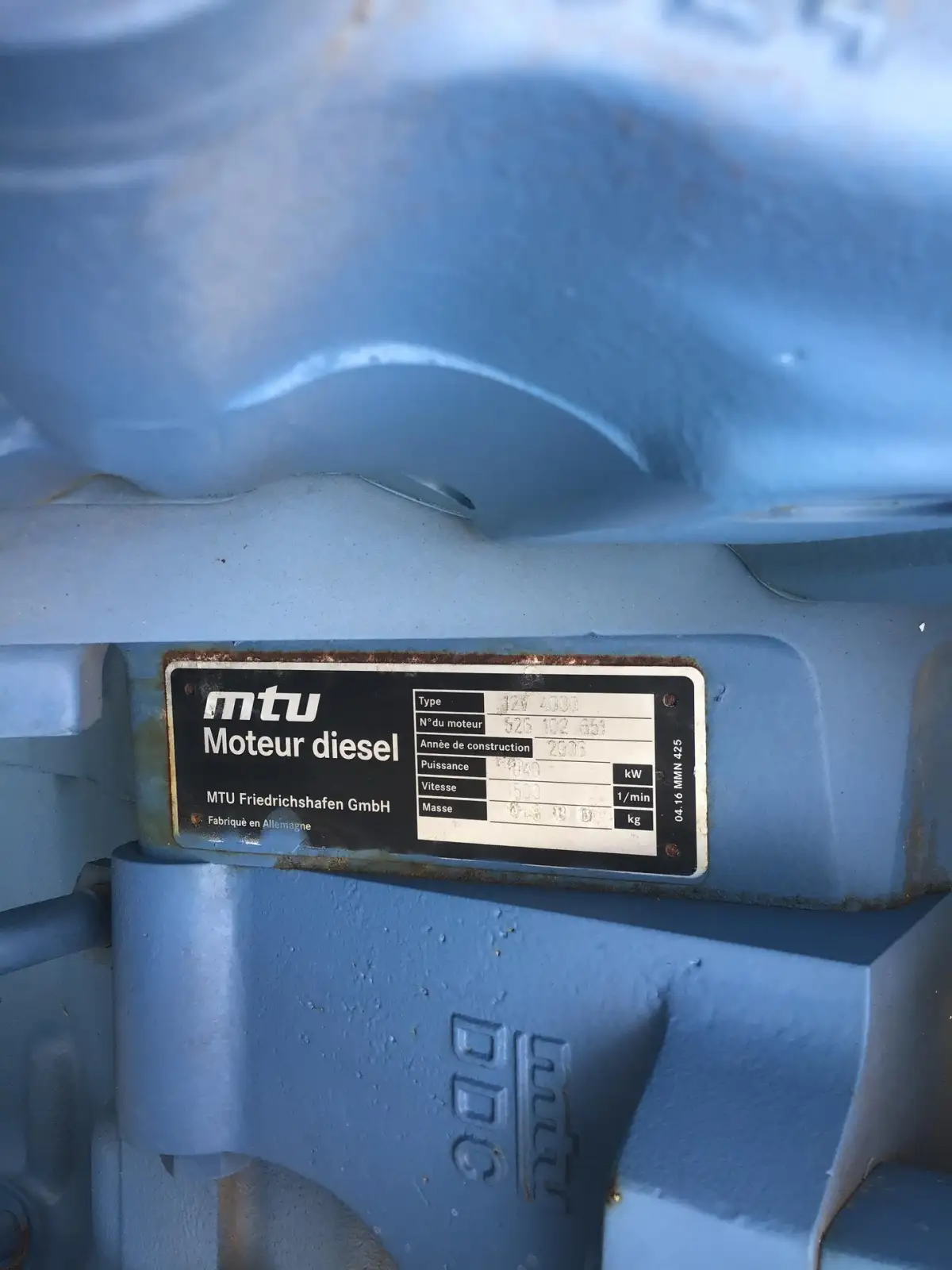 MTU 12V 4000 UTILISÉ - Image 6
