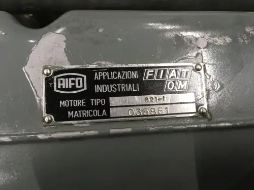 FIAT 821-I GENERATOR 110KVA GEBRUIKT - Miniatuur afbeelding 7