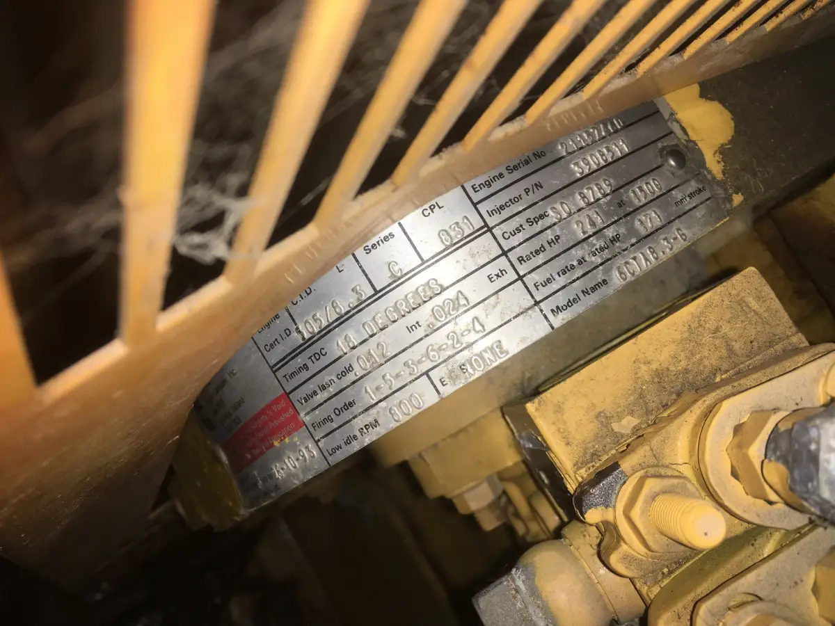 CUMMINS 6CTA 8.3-G GENERATOR 150KVA CPL0831 USED - Picture 8