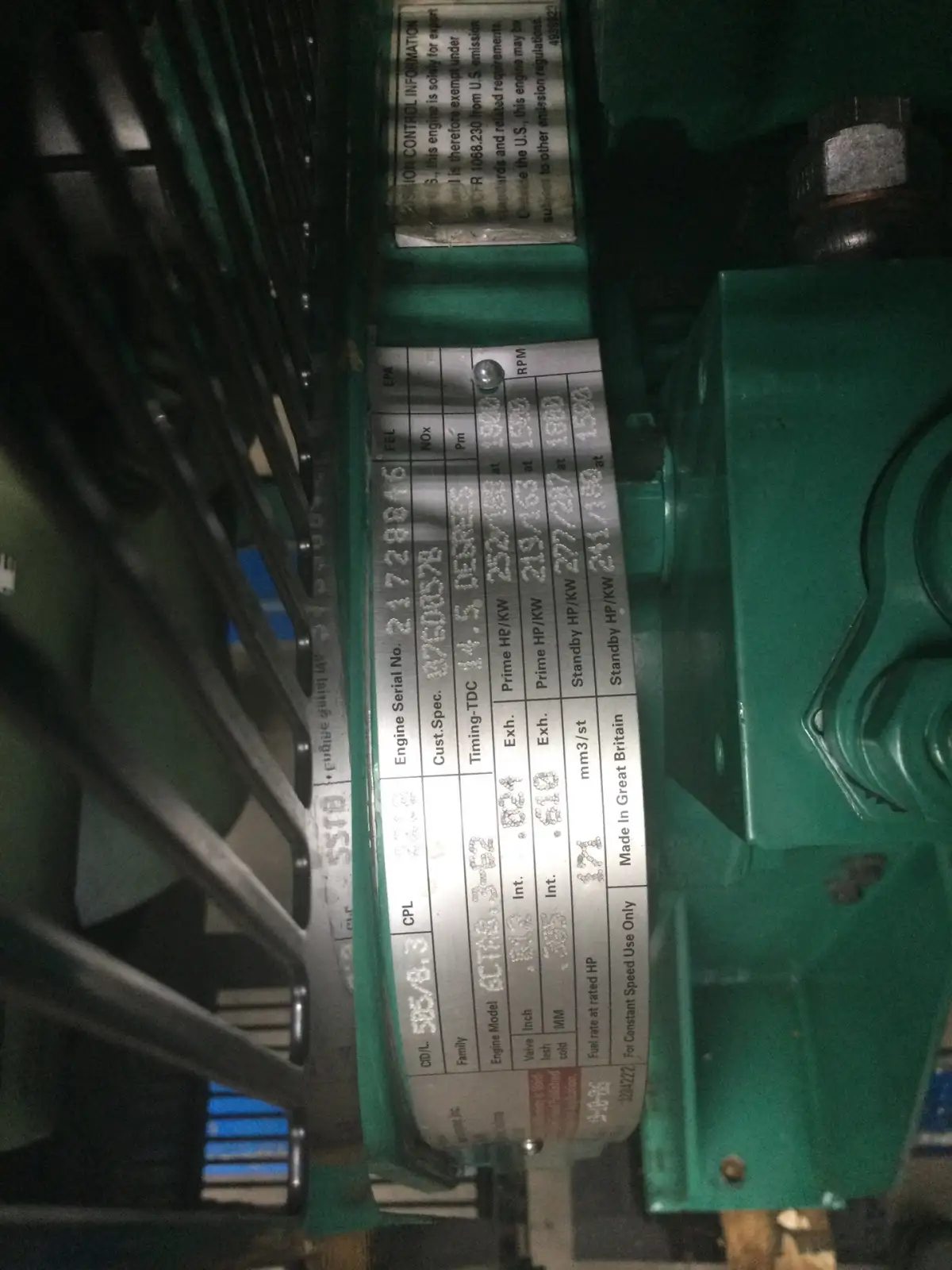 CUMMINS 6CTA8.3-G2 CPL2219 D'OCCASION - Image 6