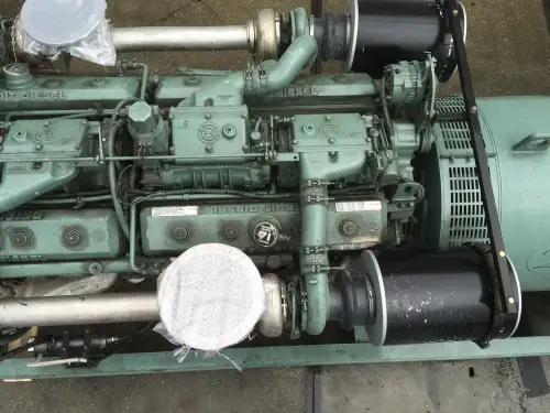ГЕНЕРАТОР DETROIT DIESEL 24VA 7243-7406 1250 KVA БУ - Миниатюра 5