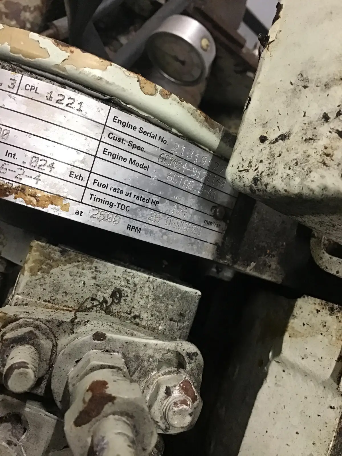 CUMMINS 6C8.3M CPL1221 USED - Picture 7
