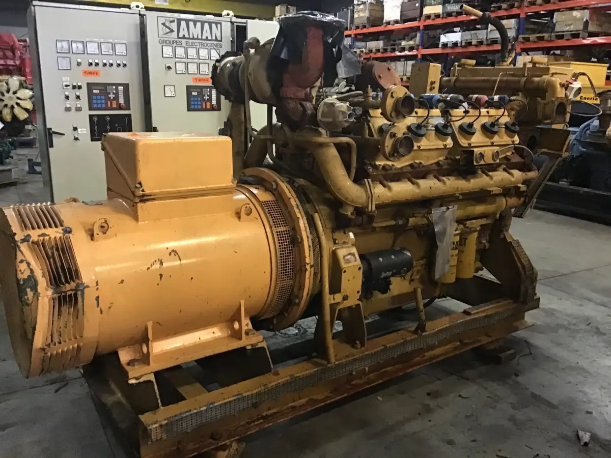 CATERPILLAR 3412 7DB GENERATOR 405 KW USED