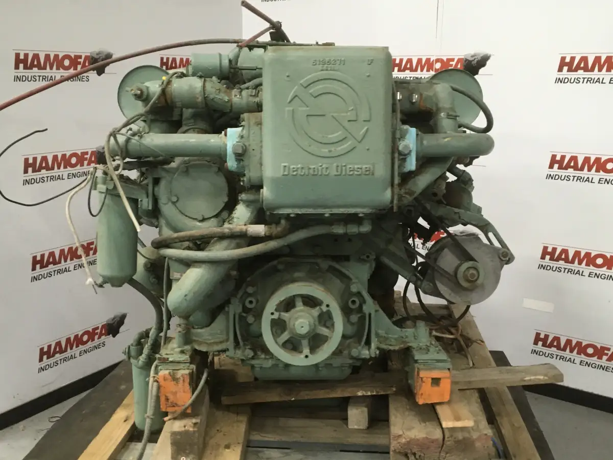 DETROIT DIESEL 8V71TTI 7082-7300 GEBRUIKT - Afbeelding 3