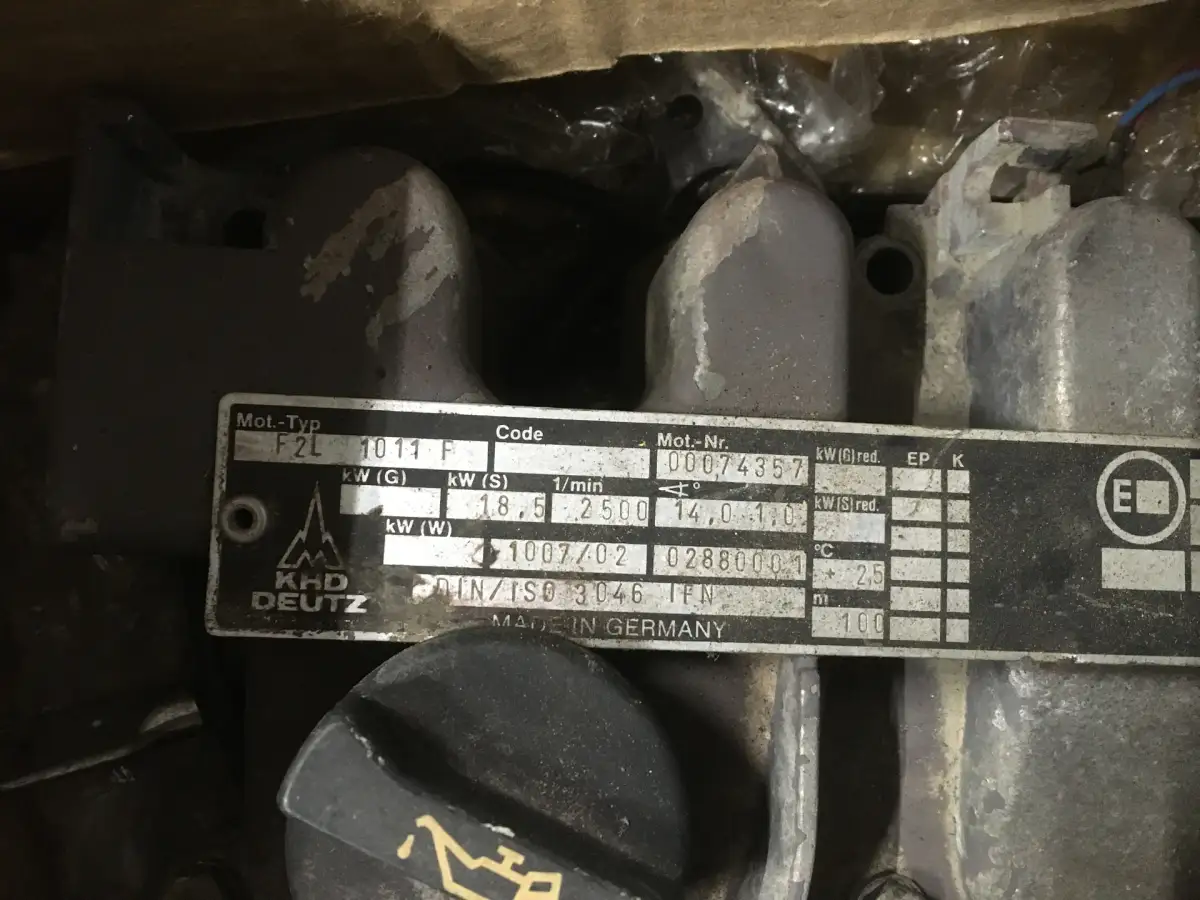 DEUTZ F2L1011F GEBRUIKT - Afbeelding 6