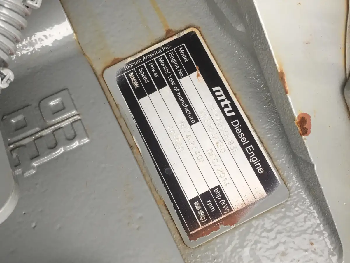 MTU 16V4000G83L USED - Picture 5