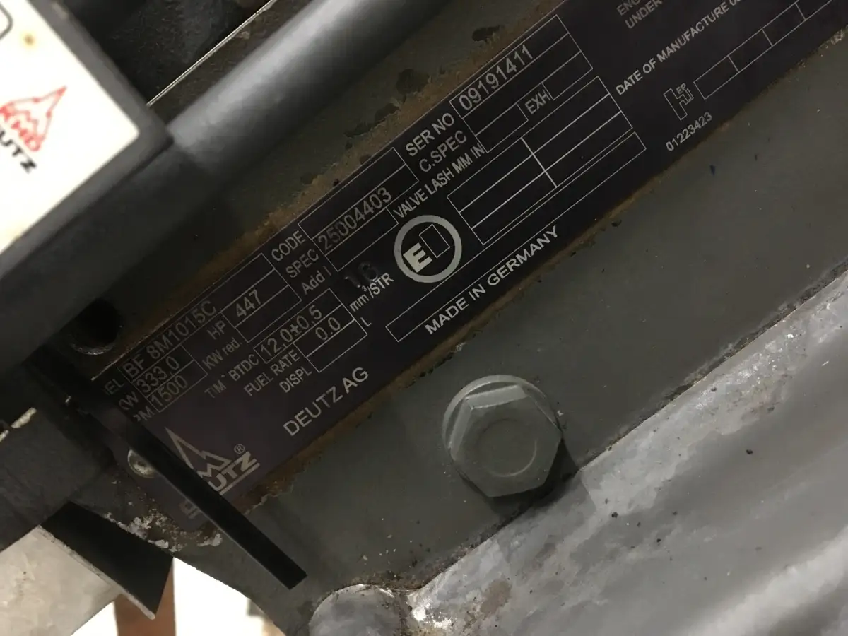 DEUTZ BF8M1015C GEBRUIKT - Afbeelding 5
