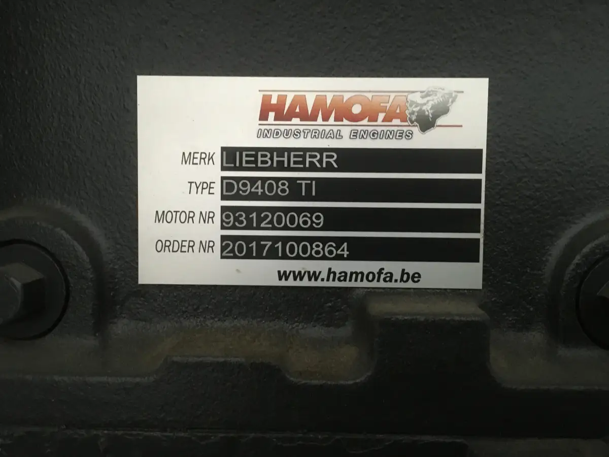 MOTOR REACONDICIONADO LIEBHERR D9408 TI - Imagen 6