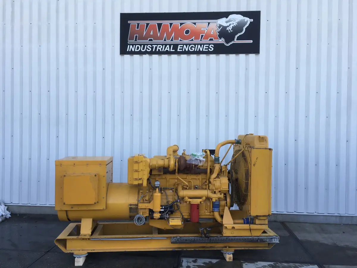 CATERPILLAR 3406DI GENERATOR 225KVA USED