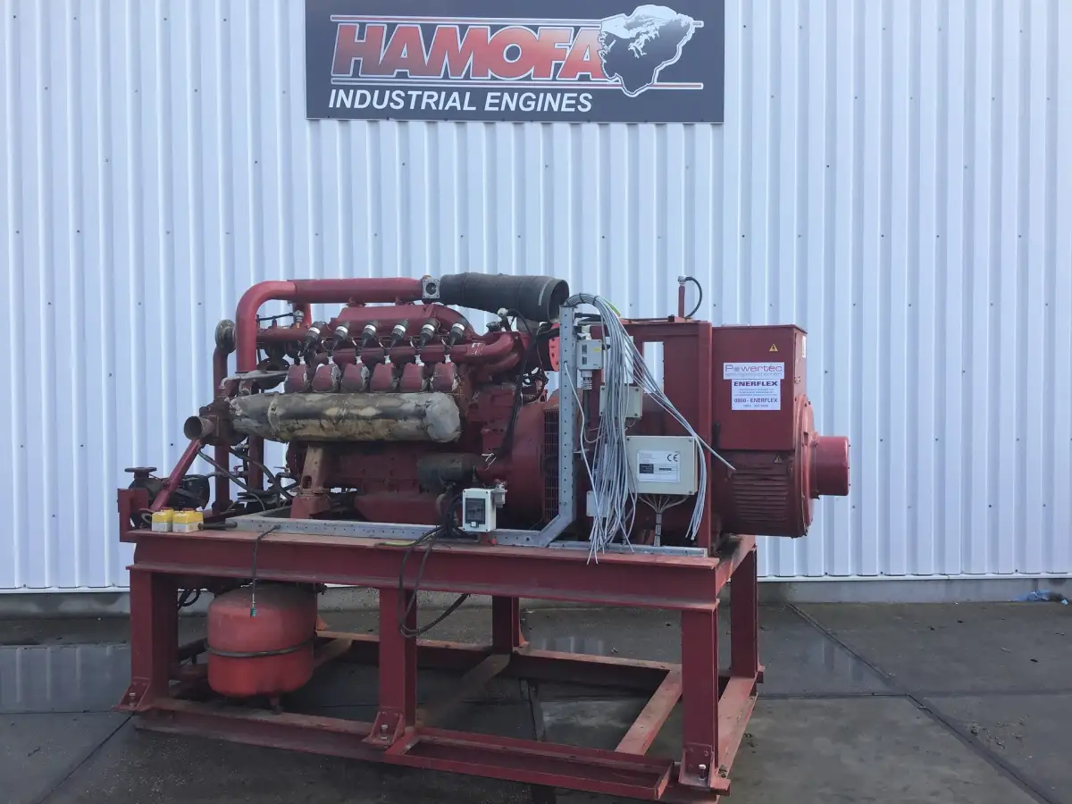 GENERADOR MAN E2842E DE 450KVA USADO - Imagen 2
