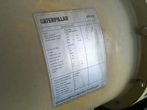 ГЕНЕРАТОР CATERPILLAR 3456 455KVA Б/У - Миниатюра 6