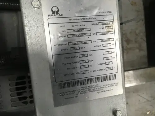 DEUTZ BF4L2011 GENERATOR 40KVA NEW - Thumb image 7