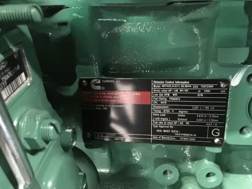 CUMMINS 4BTAA3.3-G11 GENERATOR 50KVA NEW - Thumb image 6