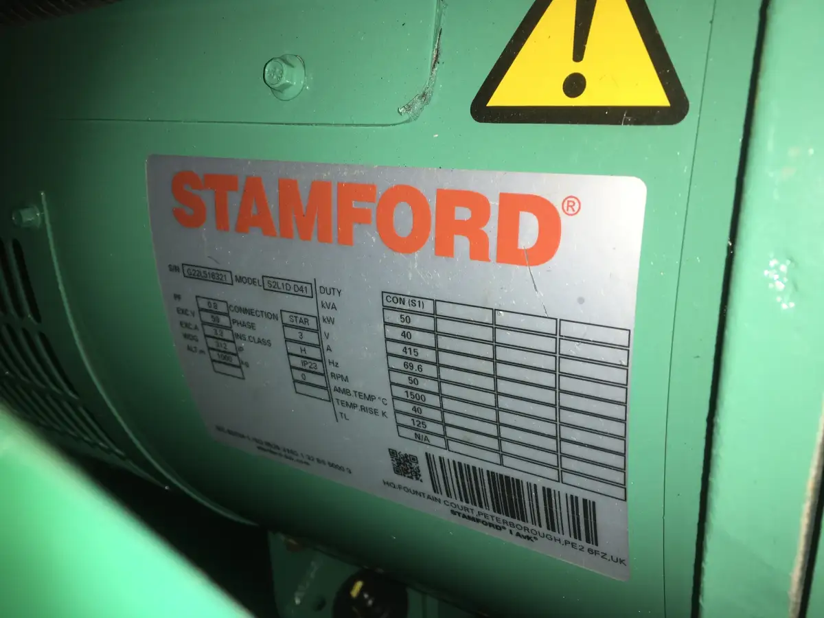 CUMMINS 4BTAA3.3-G11 GENERATOR 50KVA NEW - Picture 8