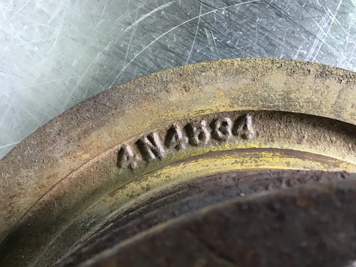 CATERPILLAR CRANKSHAFT PULLEY 4N4534 USED - Picture 2